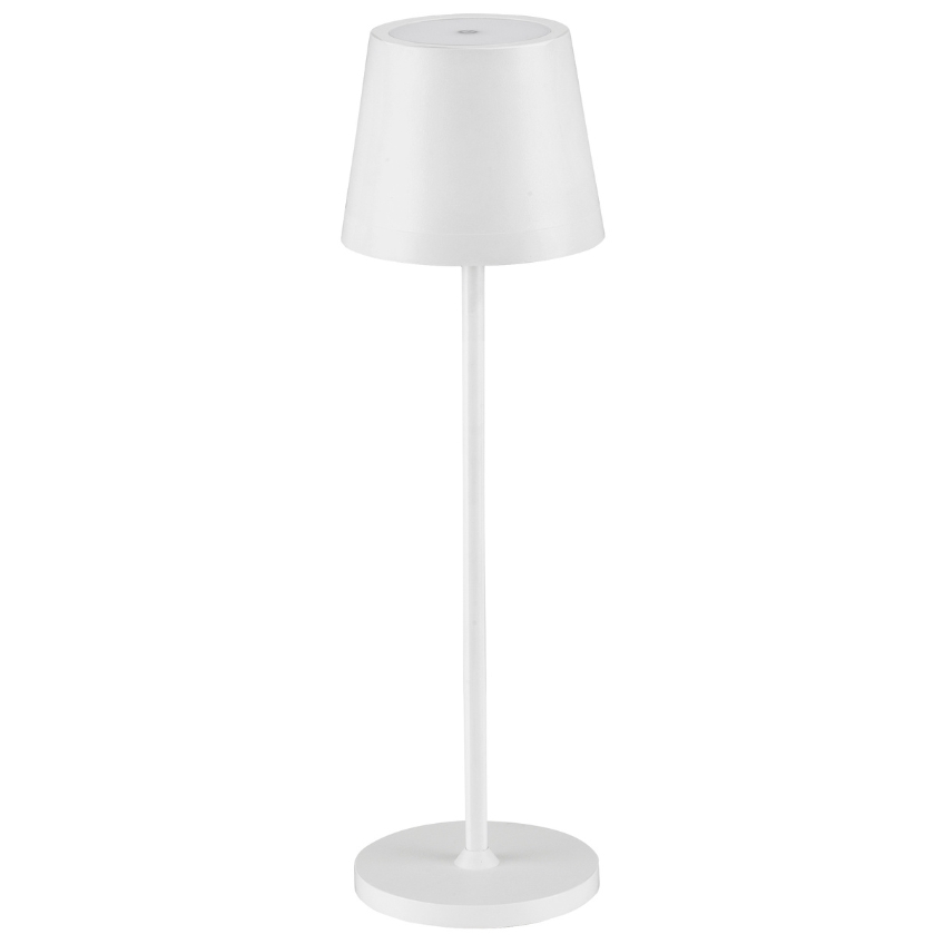 Bílá kovová nabíjecí stolní LED lampa Nova Luce Seina Nova Luce