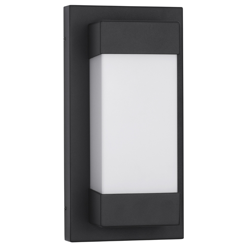 Černé kovové venkovní nástěnné LED světlo Nova Luce Leto II. Nova Luce
