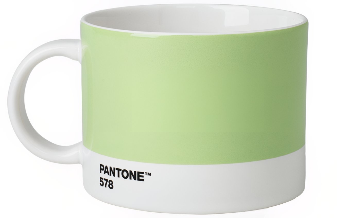 Světle zelený porcelánový hrnek Pantone Light Green 578 475 ml Pantone