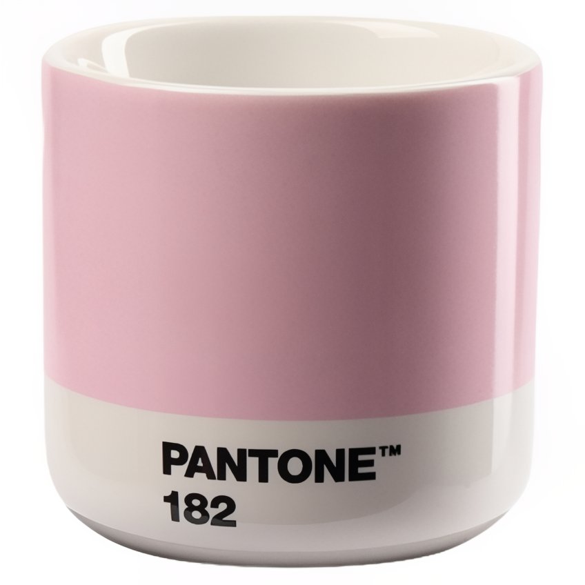 Světle růžový porcelánový hrnek Pantone Light Pink 182 100 ml Pantone