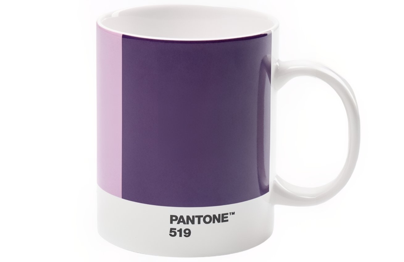 Fialovo-růžový porcelánový hrnek Pantone Limitovaná edice 2 375 ml Pantone