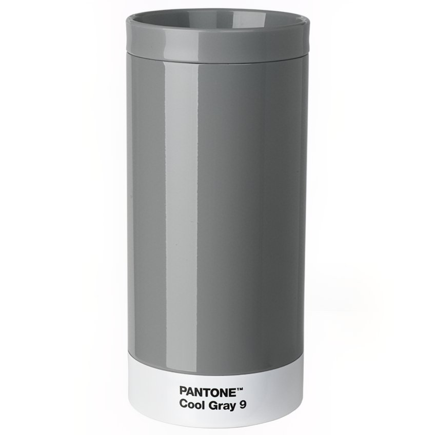 Šedý kovový termohrnek Pantone Cool Gray 9 430 ml Pantone