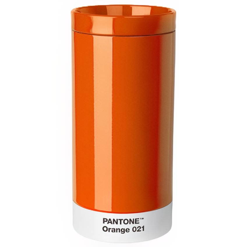 Oranžový kovový termohrnek Pantone Orange 021 430 ml Pantone