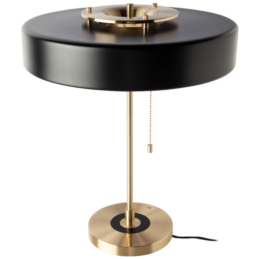 Černá kovová stolní lampa Angel Cerdá No. 8061 Angel Cerdá