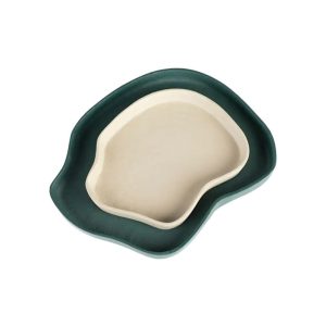 Kovov&eacute; dekoračn&iacute; t&aacute;cy v sadě 2 ks 35x23 cm Revolt &ndash; Zuiver Zuiver