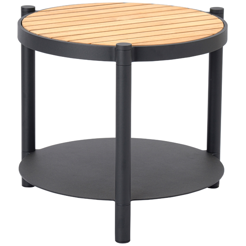 Teakový zahradní odkládací stolek No.107 Mindo 50 cm Mindo