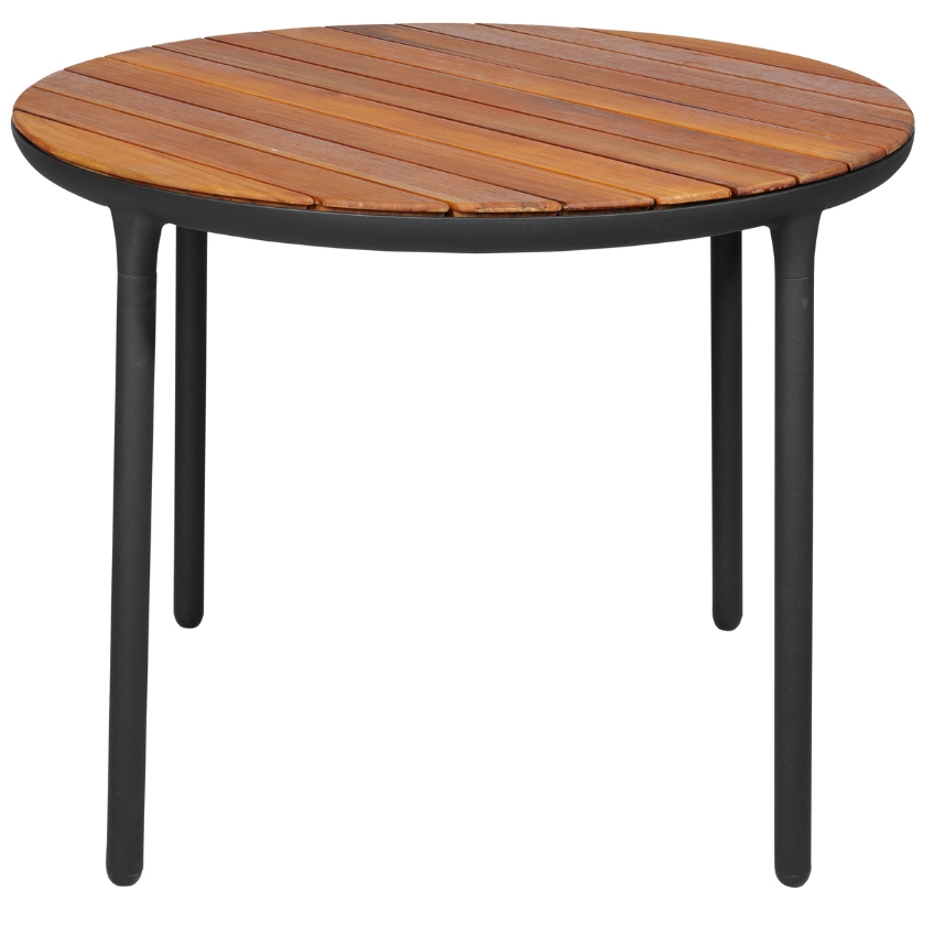 Teakový kulatý zahradní stůl No.114 Mindo 95 cm Mindo