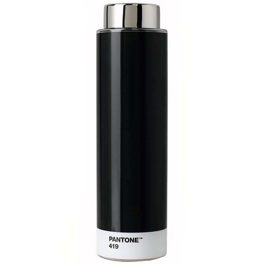Černá kovová láhev Pantone Tritan Black 419 500 ml Pantone