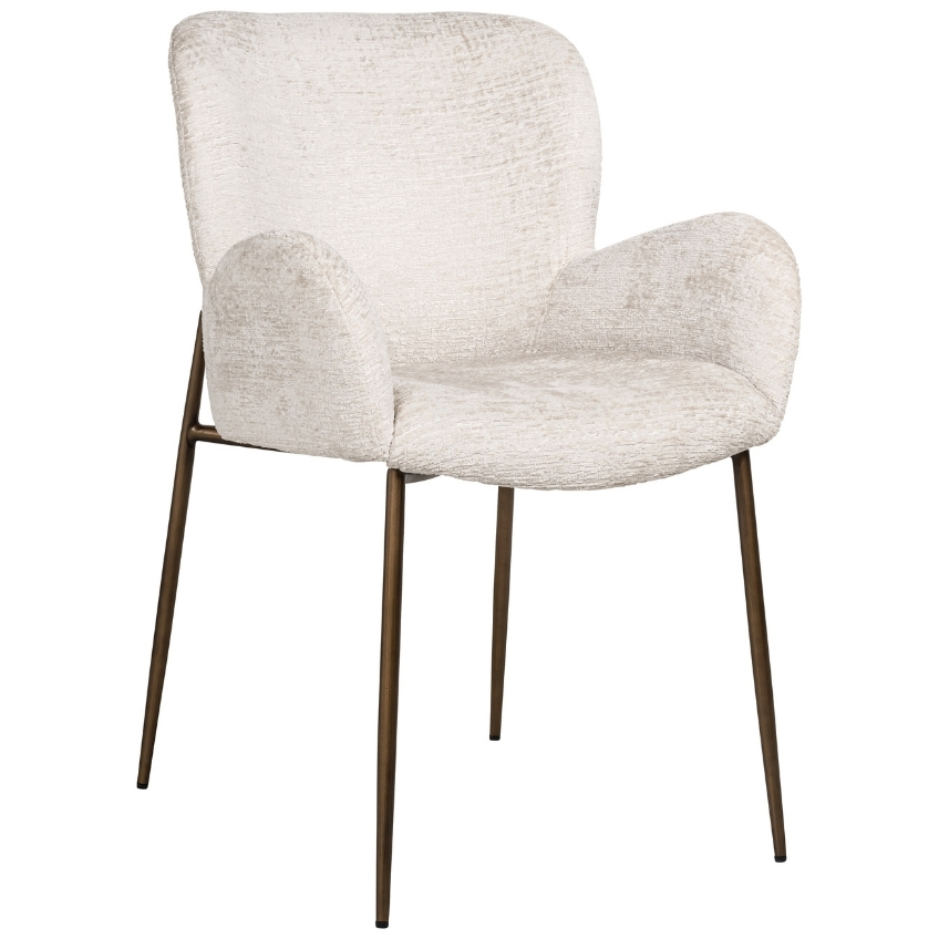 Béžová čalouněná jídelní židle Richmond Amber Richmond