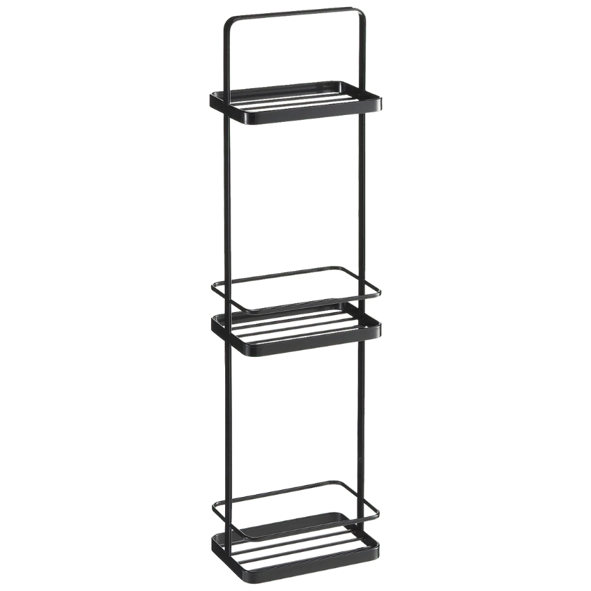 Černý kovový stojan Yamazaki Tower 67 cm YAMAZAKI