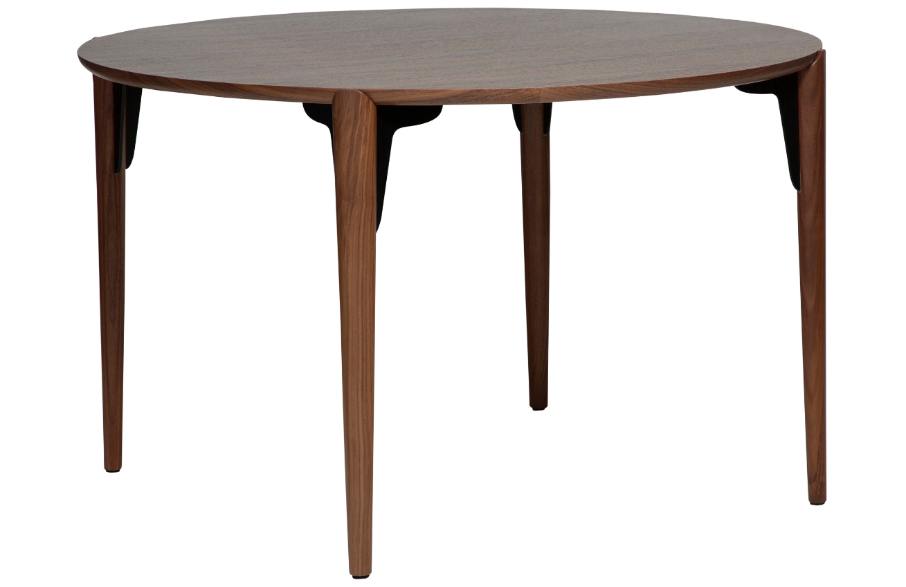 ​​​​​Dan-Form Ořechový kulatý jídelní stůl DAN-FORM Paragon 122 cm ​​​​​Dan-Form