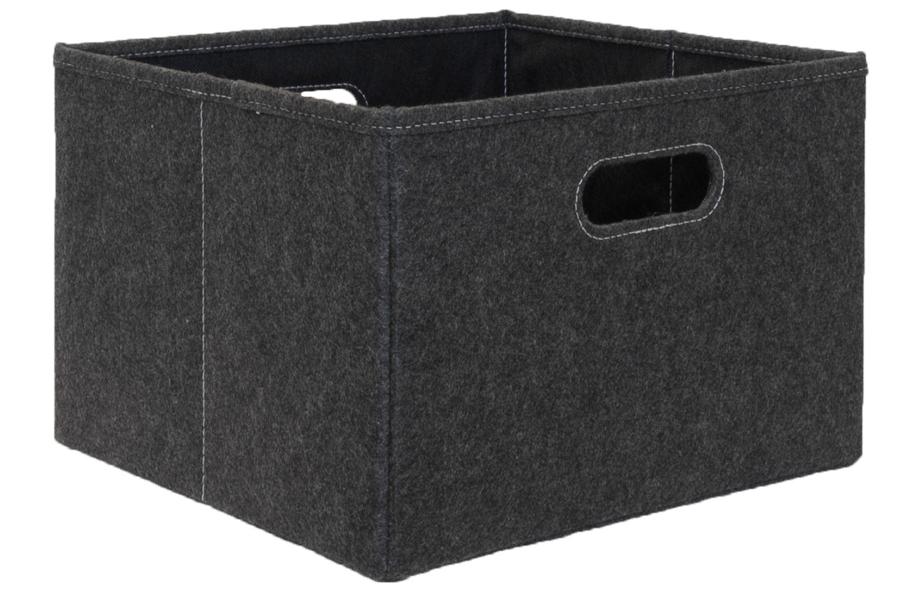 Šedý úložný box ke knihovnám Tenzo Z 21 x 32 cm Tenzo