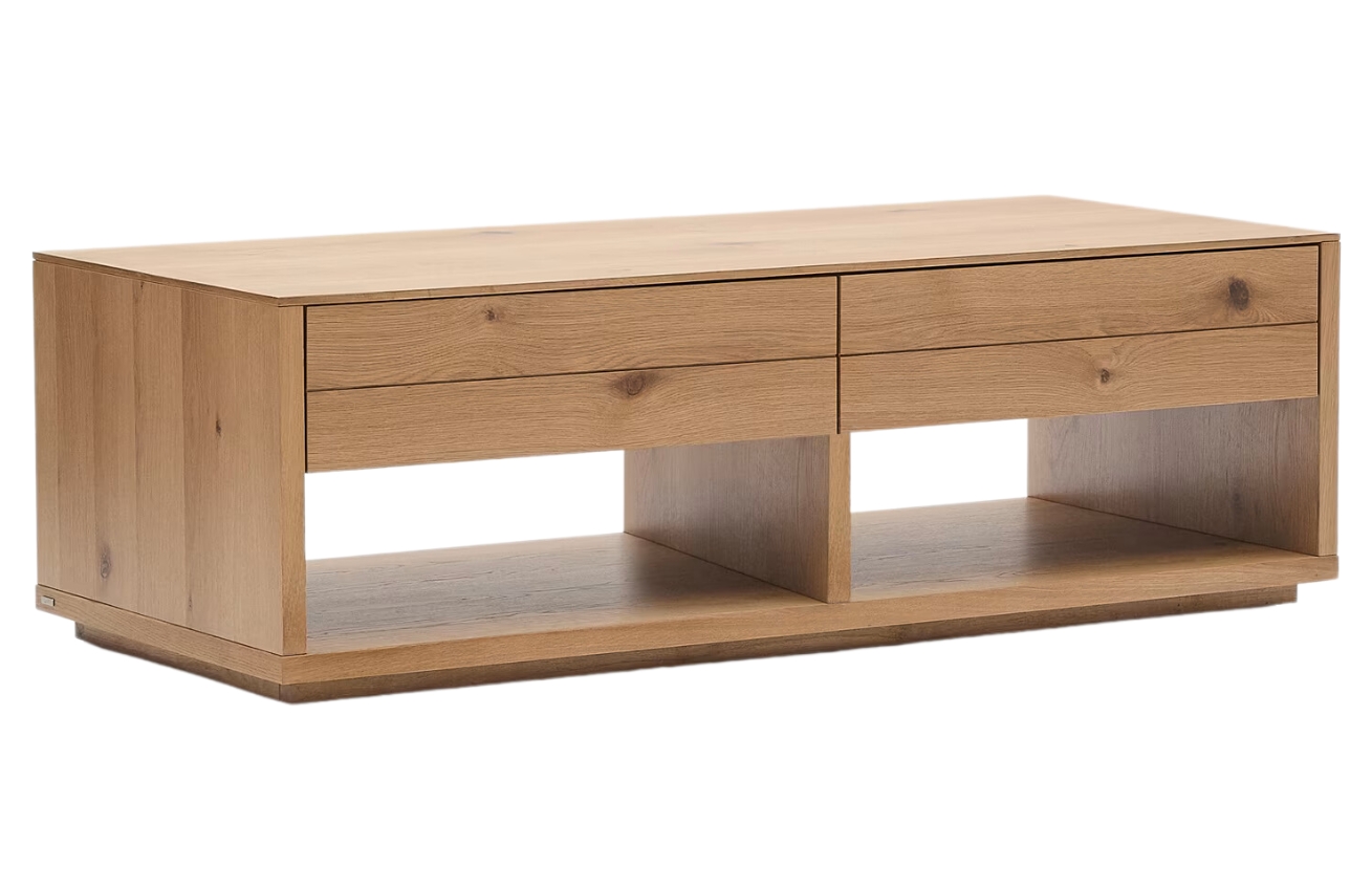 Dubový konferenční stolek Kave Home Alguema 140 x 60 cm Kave Home