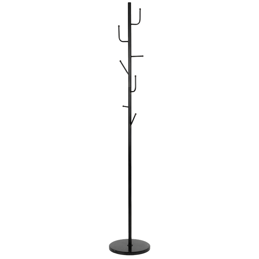White Label Černý kovový věšák WLL TWIGGY 170 cm White Label