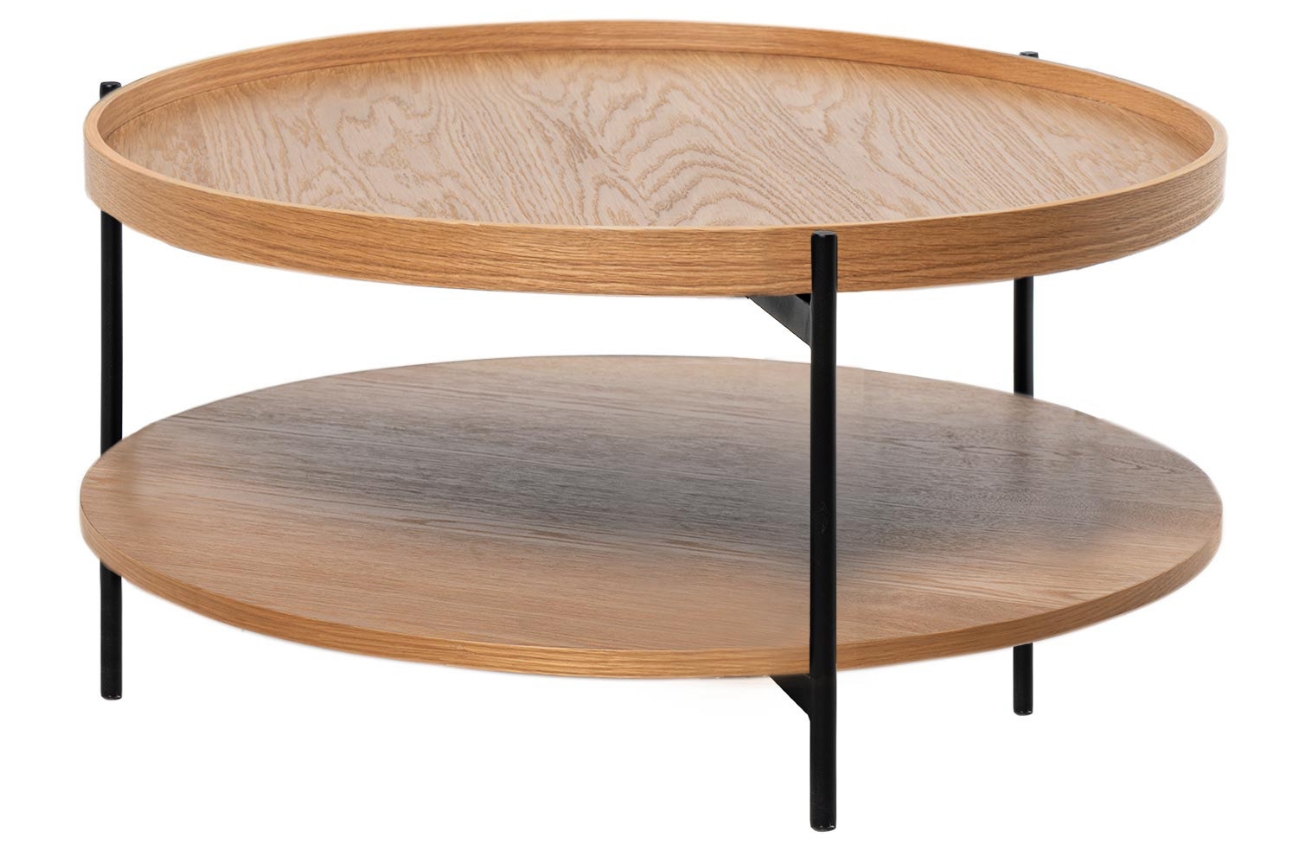 Dubový konferenční stolek Somcasa Dylan 80 cm Somcasa