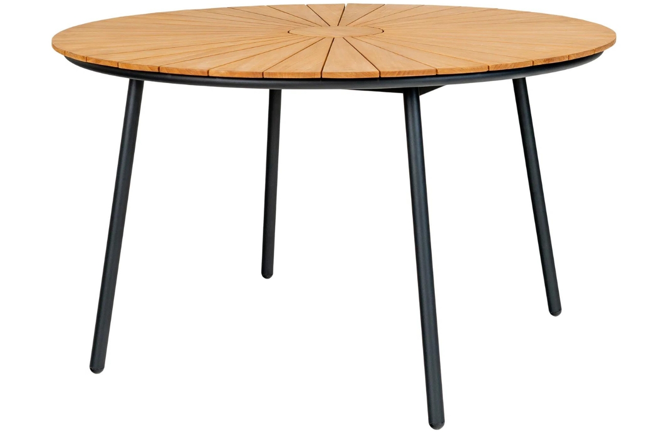 Nordic Living Teakový zahradní stůl Cleveland 130 cm Nordic Living