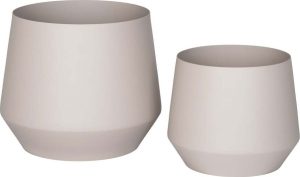 Kovov&eacute; obaly na květin&aacute;če v sadě 2 ks &oslash; 25 cm Trofa &ndash; House Nordic House Nordic