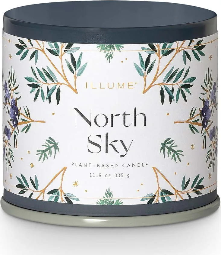 Vonná sojová svíčka doba hoření 50 h North Sky – ILLUME x Bloomingville