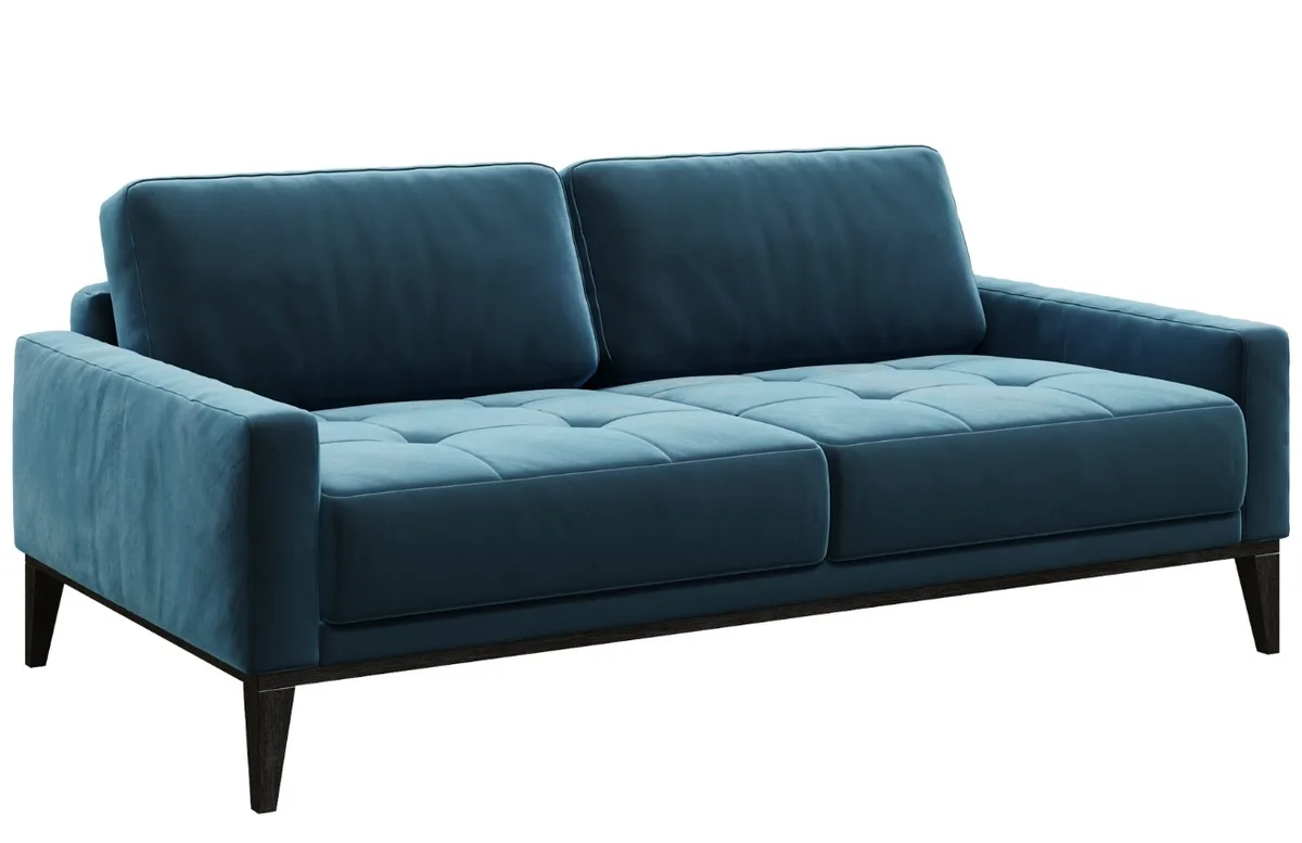 Mesonica Sametová pohovka Musso Tufted 173 cm