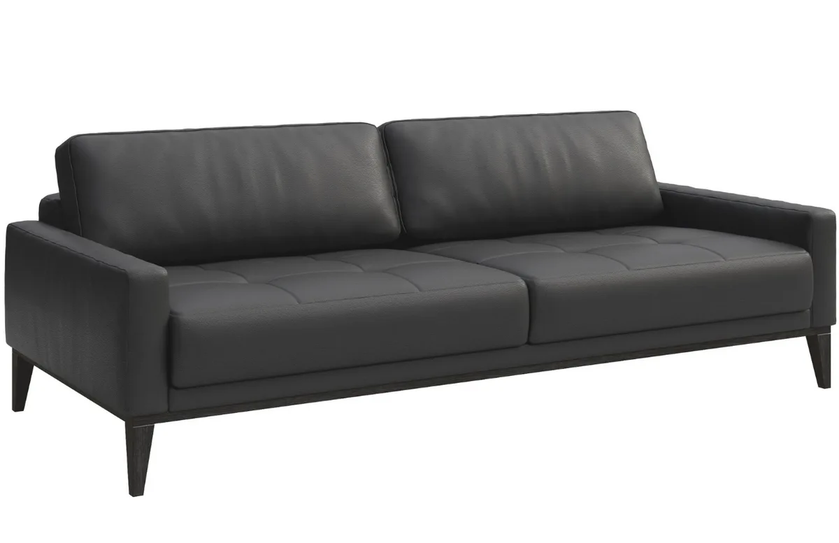Třímístná kožená pohovka MESONICA Musso Tufted