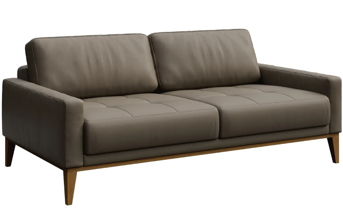 Mesonica kožená dvoumístná pohovka Musso Tufted