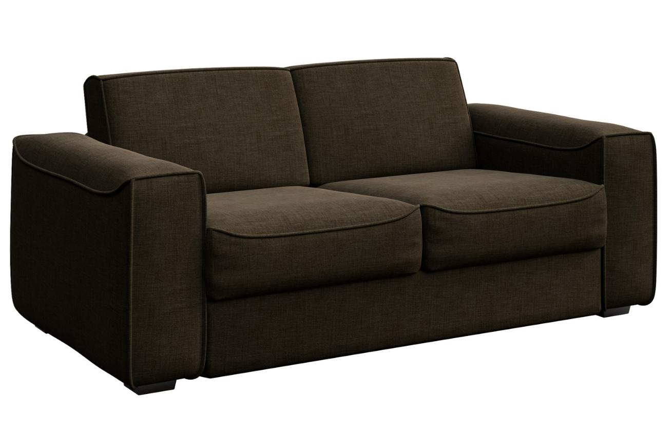 Hnědá látková rozkládací pohovka Mesonica Munro 224 cm Mesonica
