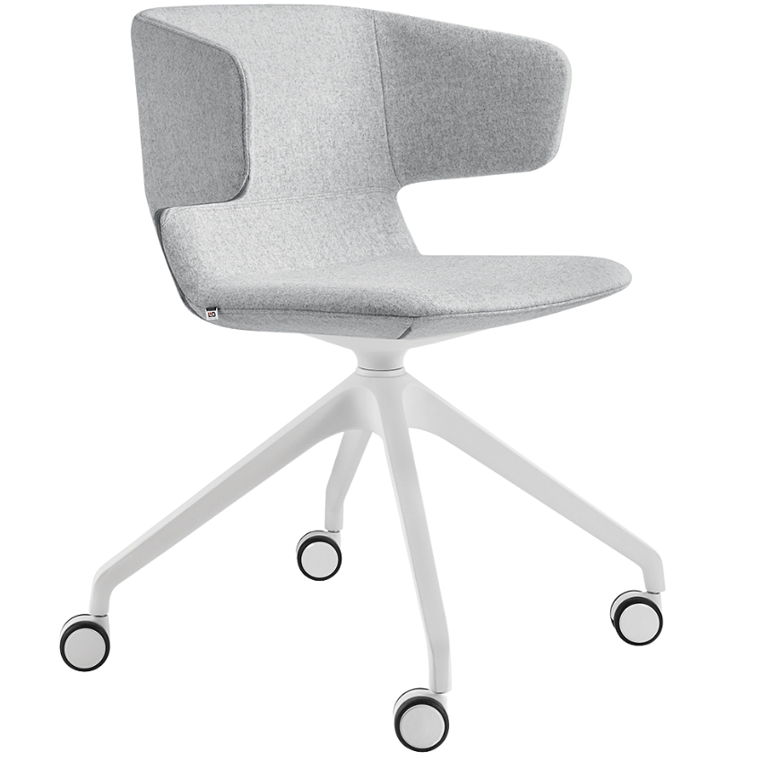LD Seating ® Šedá konferenční židle FLEXI P-F95 LD Seating ®