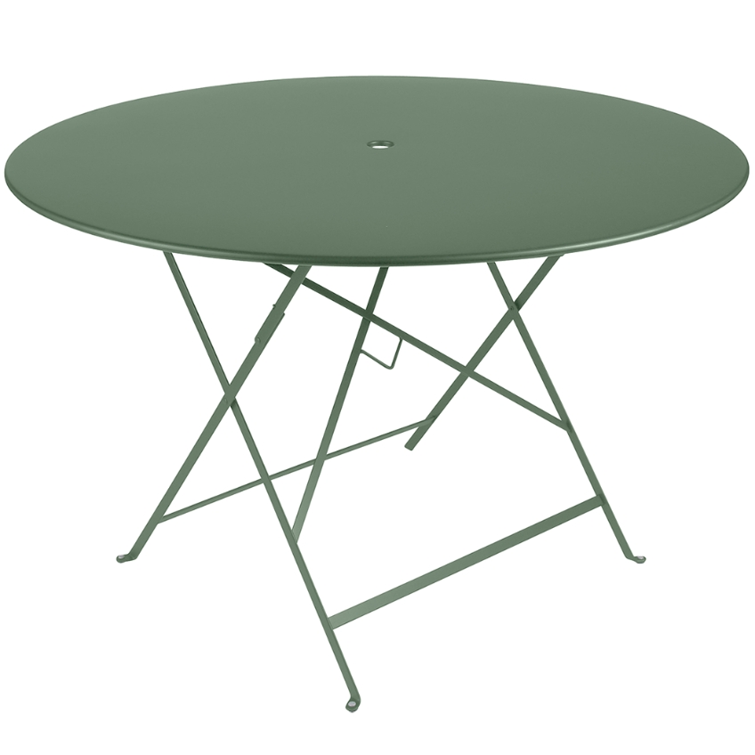 Kaktusově zelený kovový skládací stůl Fermob Bistro 117 cm Fermob