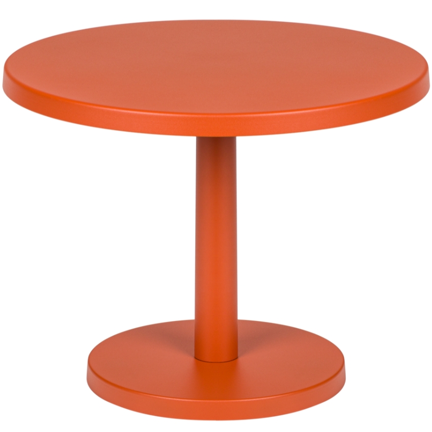 noo.ma Oranžový kovový odkládací stolek Odo 52 cm noo.ma
