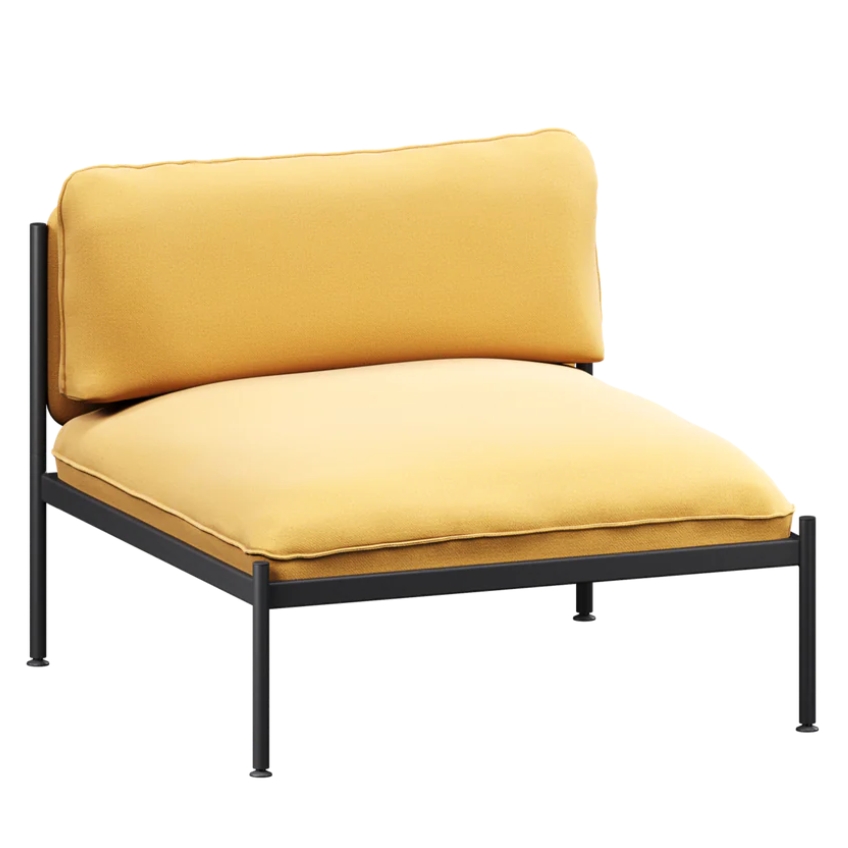 noo.ma Žlutý čalouněný modul Toom noo.ma