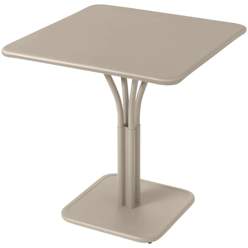 Muškátově kovový stůl Fermob Luxembourg Pedestal