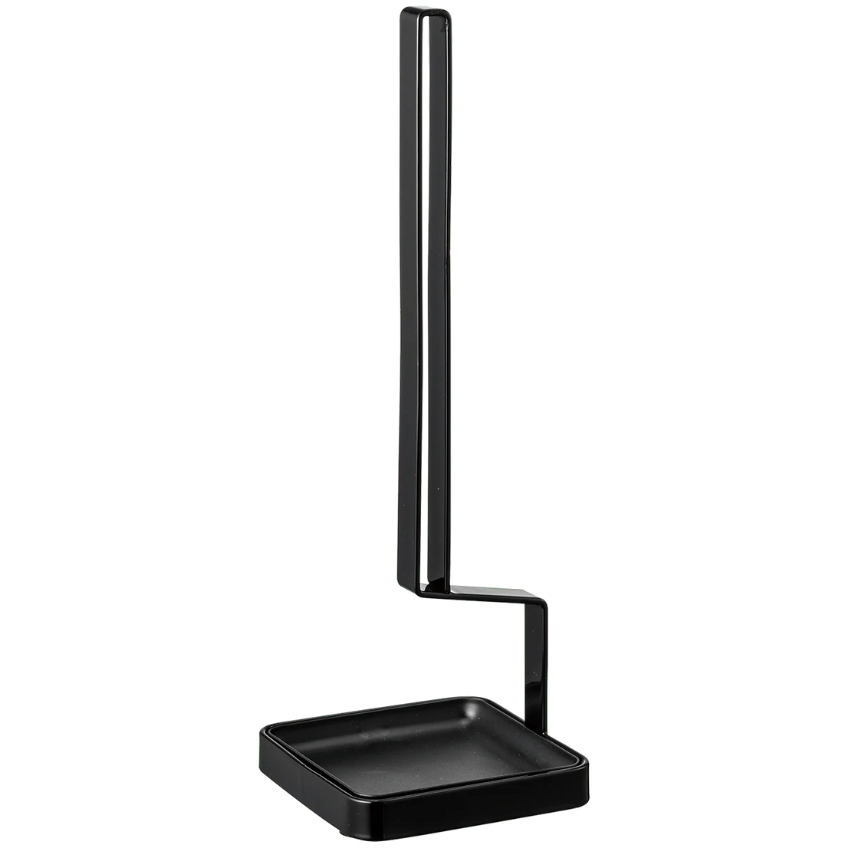Černý kovový odkapávač na láhev Yamazaki Tower YAMAZAKI