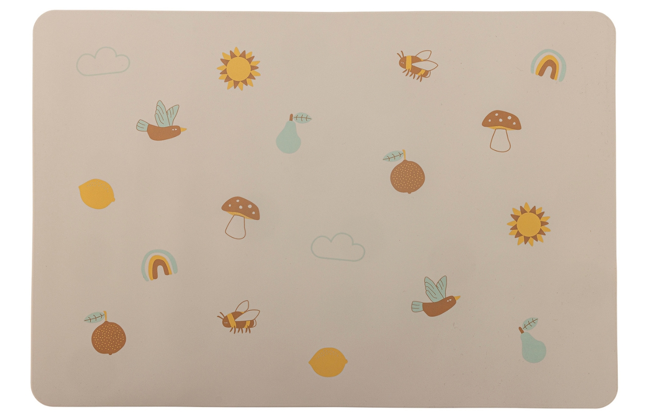 Béžové silikonové prostírání Bloomingville Agnes Bloomingville