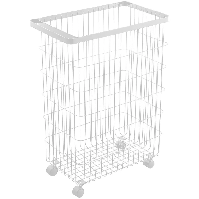 Kovový koš na prádlo Yamazaki Tower 55 l