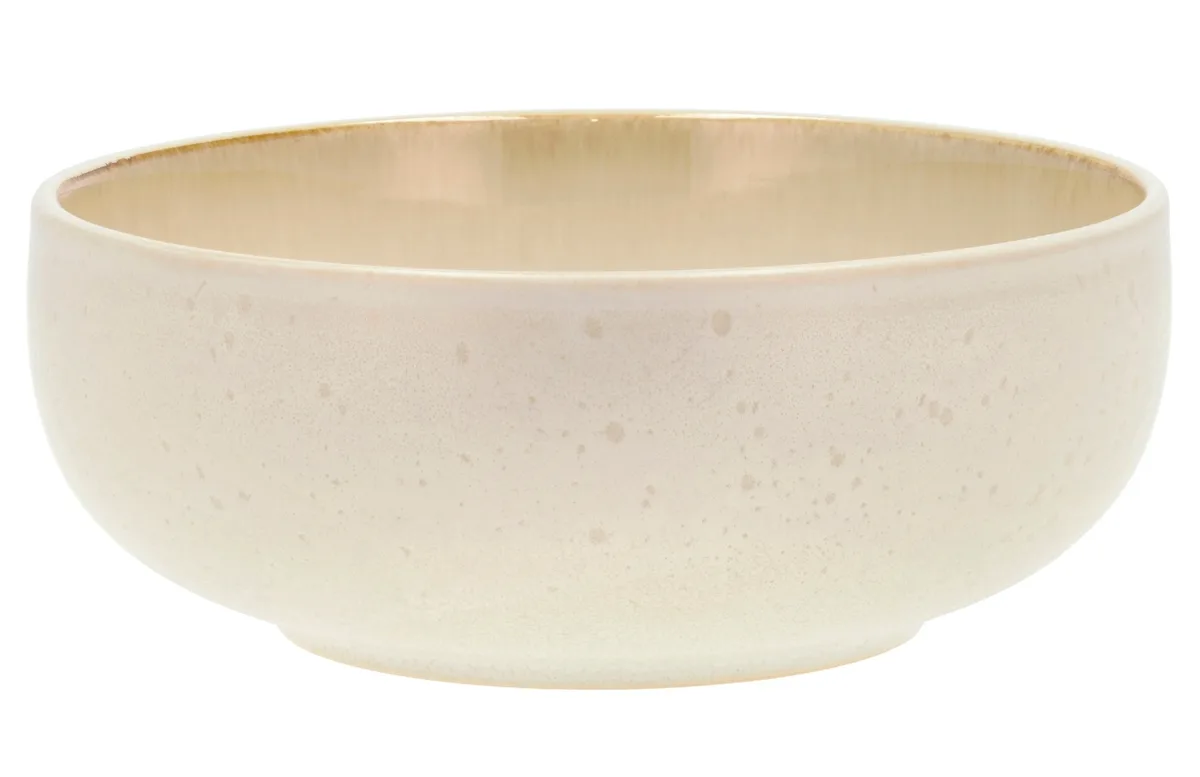 BITZ Béžová kameninová miska Poke 18 cm