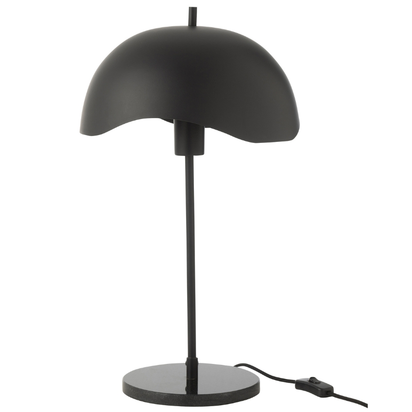 Černá stolní lampa J-line Wattag J-line