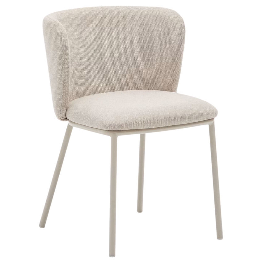 Béžová čalouněná jídelní židle Kave Home Ciselia II. Kave Home