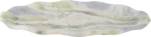 Mramorov&yacute; dekoračn&iacute; t&aacute;c 25x40 cm Waved &ndash; PT LIVING PT LIVING