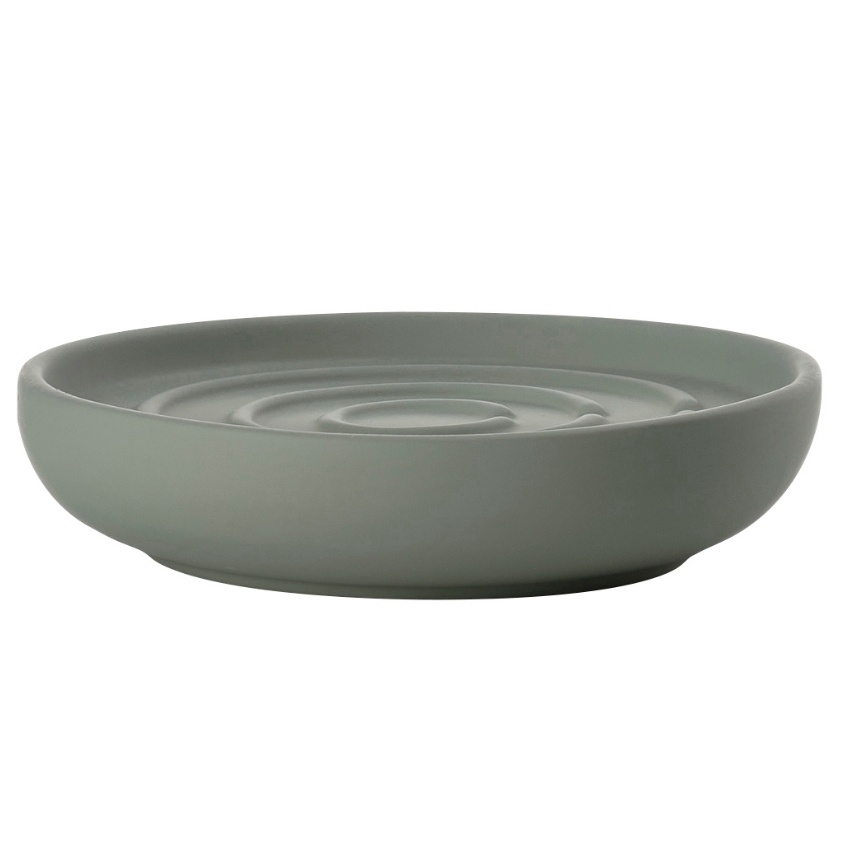 Zone Denmark Olivově zelená porcelánová miska na mýdlo Nova Zone Denmark