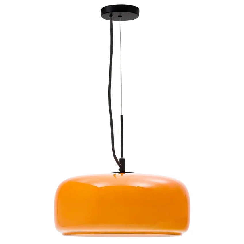 Skleněné závěsné LED Kave Home Reig