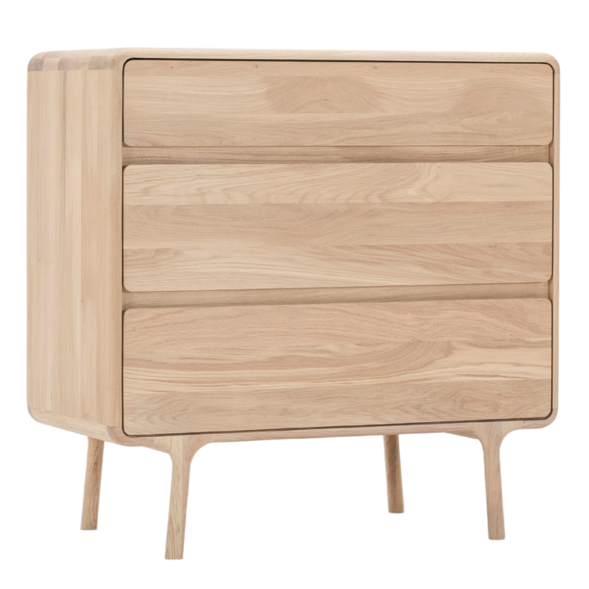 Gazzda Dubová komoda Fawn 90 x 45 cm Gazzda