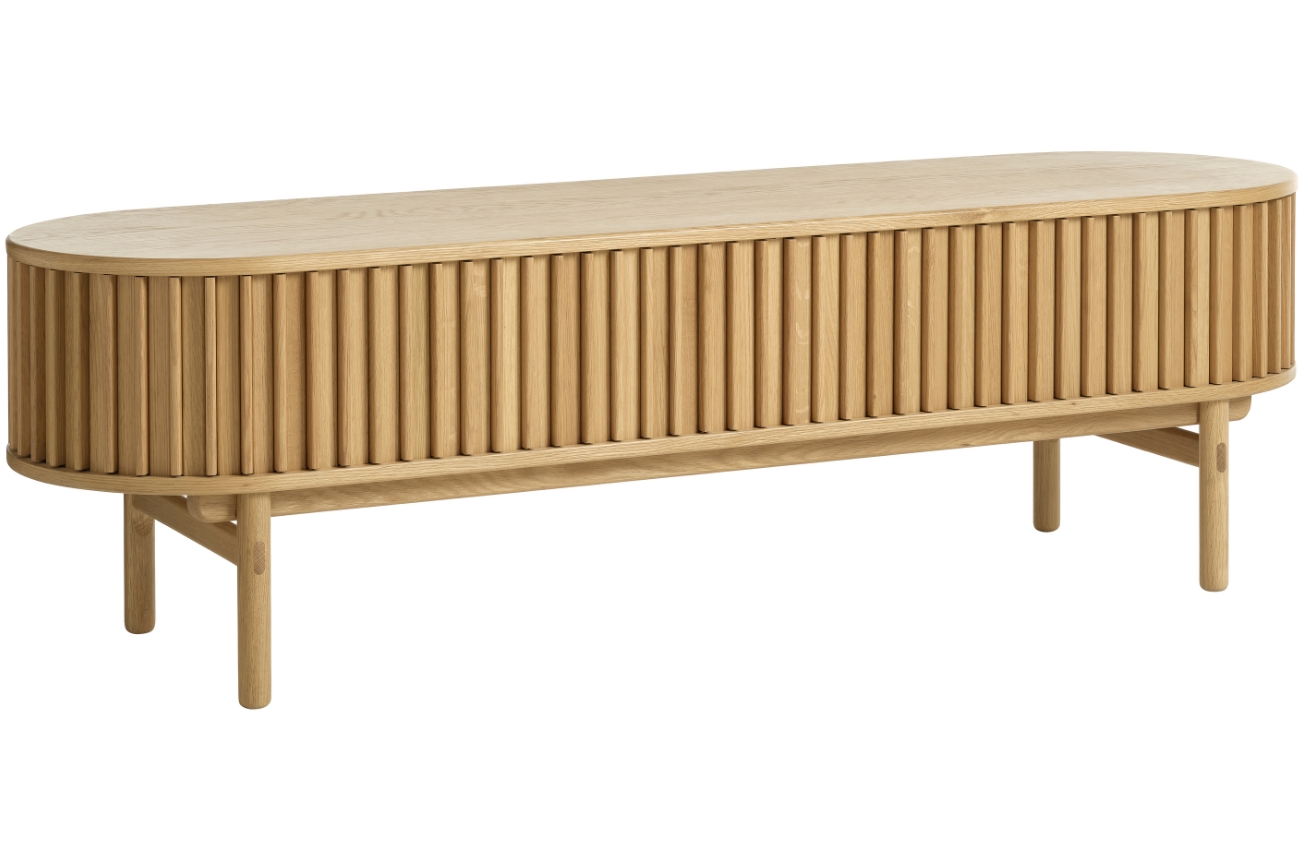 Dubový TV stolek Unique Furniture Carno 160 x 45 cm Unique Furniture
