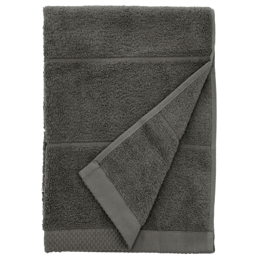 Södahl Šedá bavlněná osuška Softie 70 x 140 cm Södahl