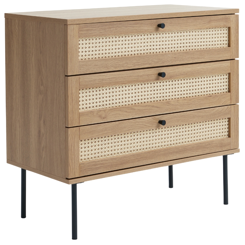 Komoda Unique Furniture Pensacola 80 x 40 cm s dubovým dekorem Unique Furniture