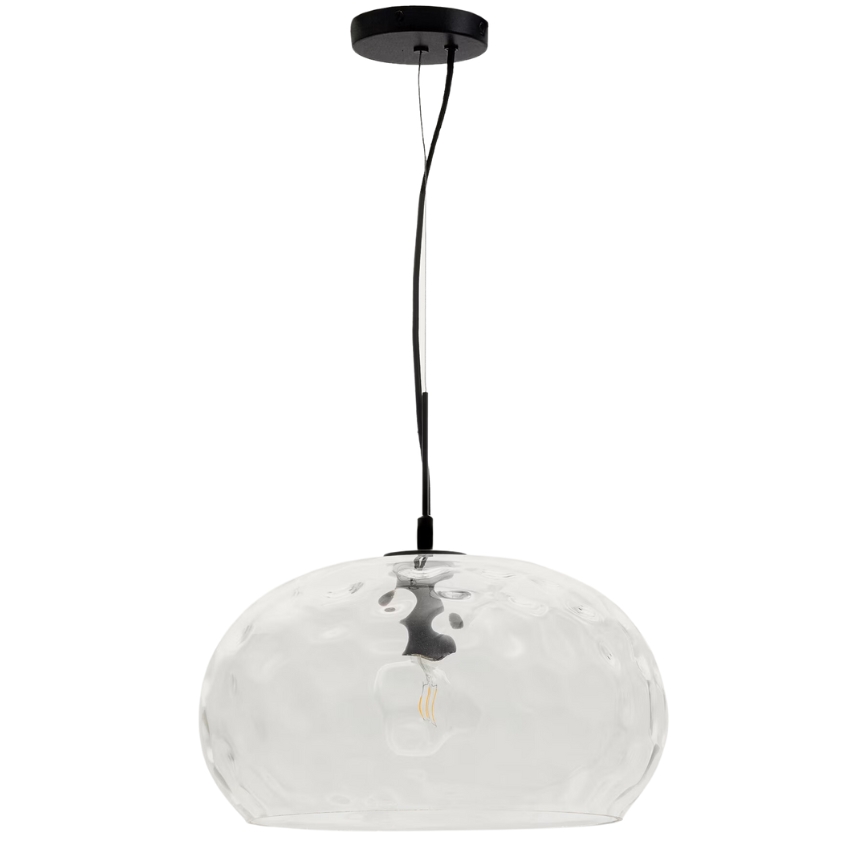 Skleněné závěsné světlo Kave Home Balma 40 cm Kave Home