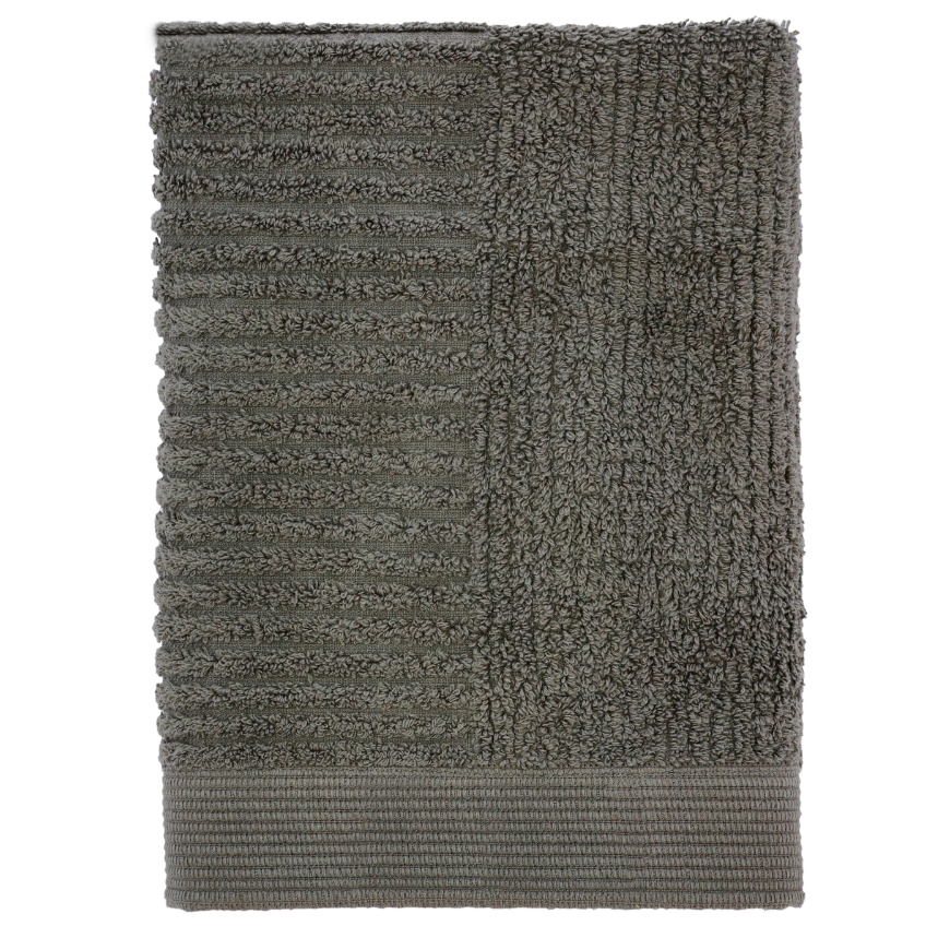 Zone Denmark Olivově zelený bavlněný ručník Classic 50 x 70 cm Zone Denmark