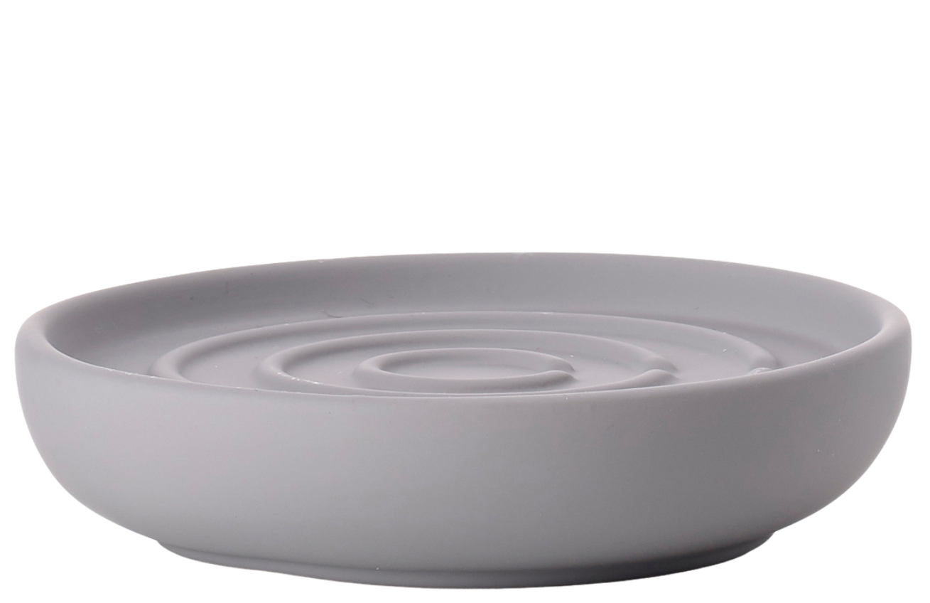 Zone Denmark Šedá porcelánová miska na mýdlo Nova One Zone Denmark