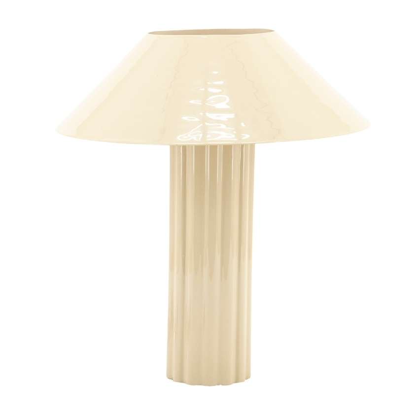 By-Boo Béžová kovová stolní lampa Pallas By-Boo
