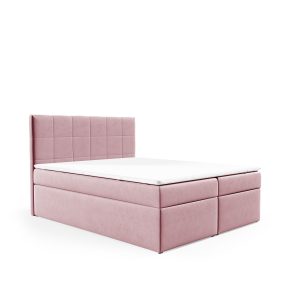 Postel 78 140x200 cm s &uacute;ložn&yacute;m prostorem Růžov&aacute;