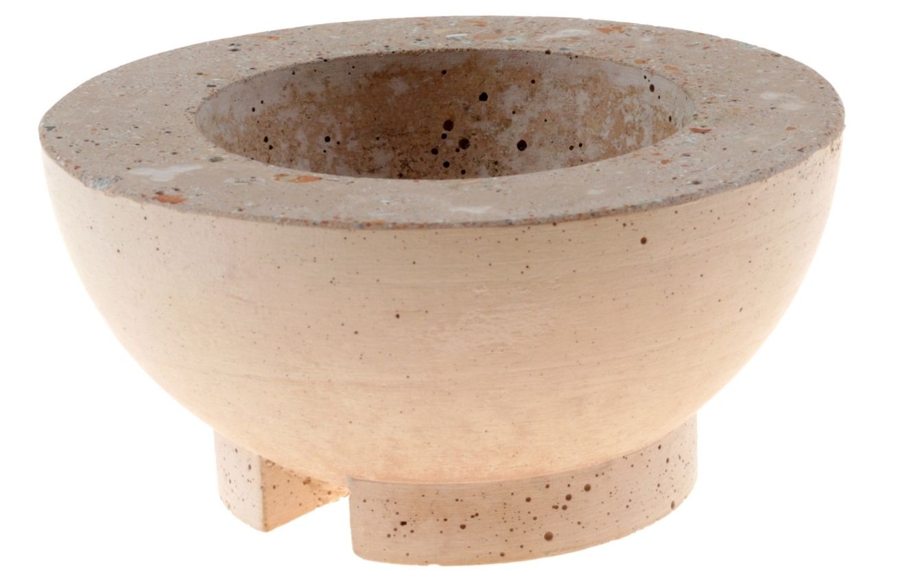 Pudrově růžový zahradní květináč CEMENTUM CAPIS Ø 13 cm Cementum